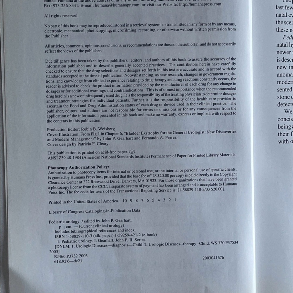 Pediatric Urology Hardcover Book - Picture 7 of 8